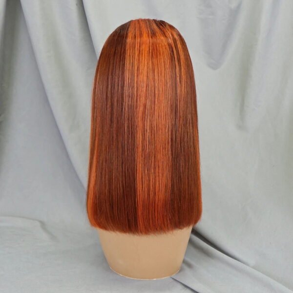 8-14 Inch Bone Straight Bob Wig Lengths - Chin-Length to Shoulder-Grazing Styles