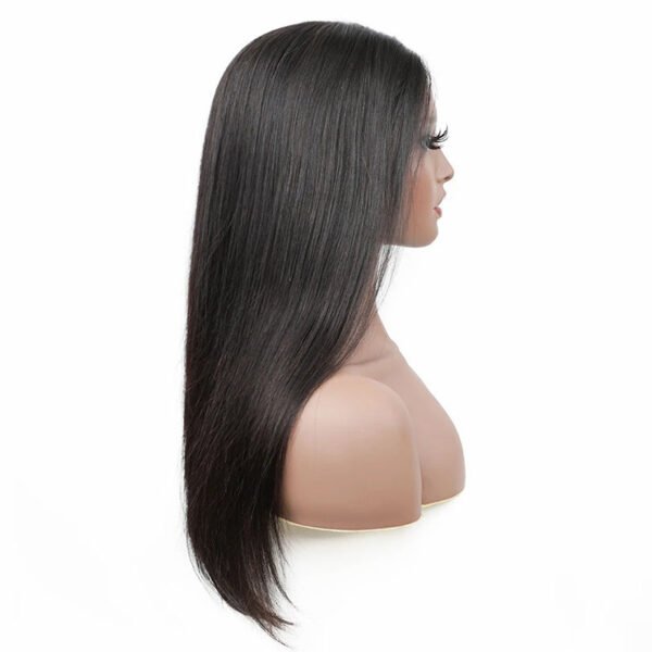 Heat-Styled 13x4 Frontal Wig – Brazilian Human Hair Curled for Versatile Looks