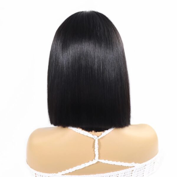 10 inch Straight Bob Human Hair Wig with 2x6 Kim Closure | Middle Part | 100% Virgin Hair | Natural-Looking & Versatile - Image 2