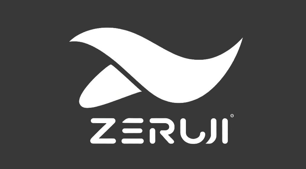ZERUI Logo: Stylish hair icon and modern typography symbolizing professional fashion wigs export for global trends