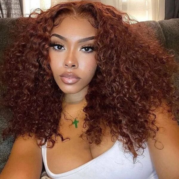 5-Star Review: "Best Brazilian Human Hair Frontal Wig for Natural Curls!" – Customer Photo