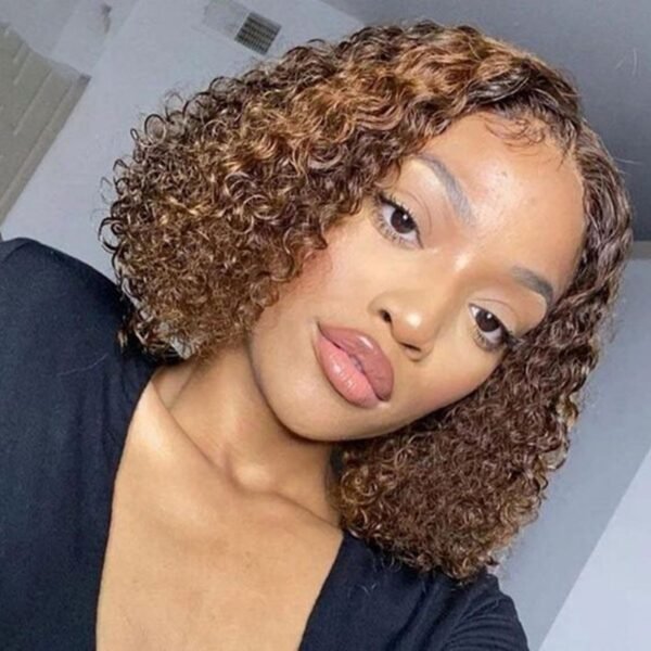 Transparent 13×4 Lace Front Wig with Pre-Plucked Baby Hairs for Undetectable Blending