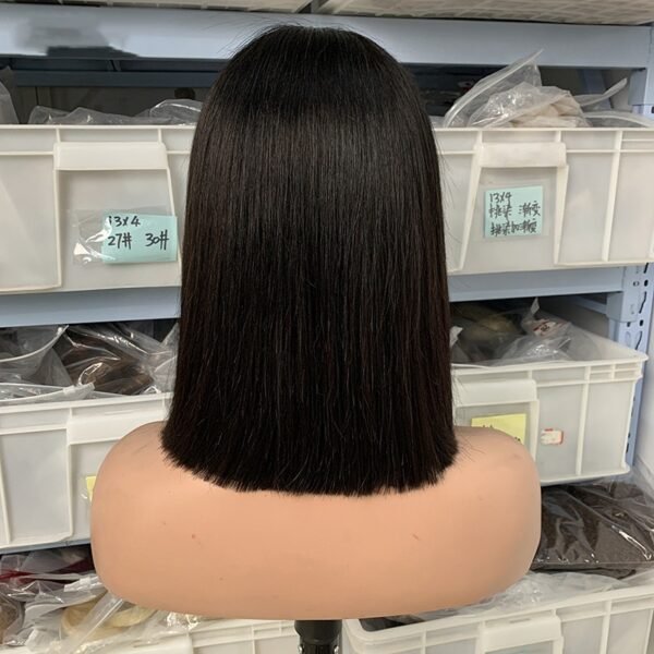 200% Density Human Hair Wig – Thick & Natural Brazilian Straight Hair